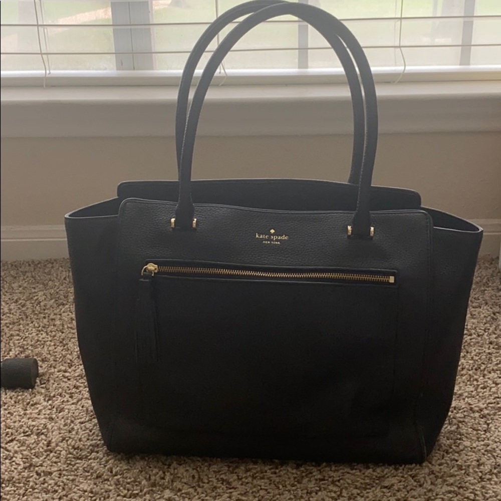 Kate spade black tote bag